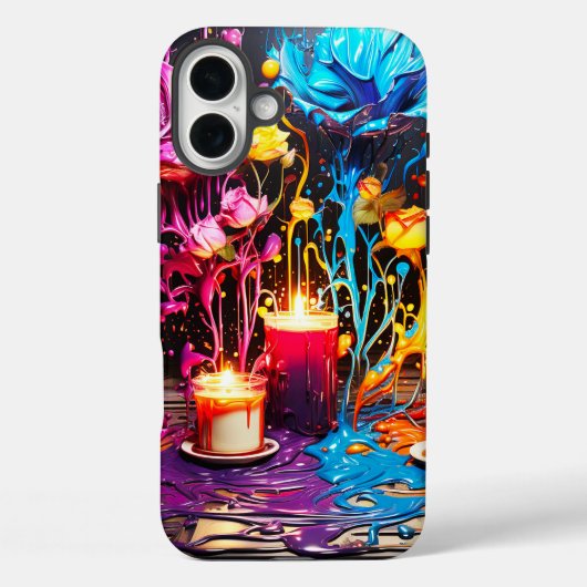 Artsy Candle Telefoonhoes Case-Mate iPhone Case (Achterkant)