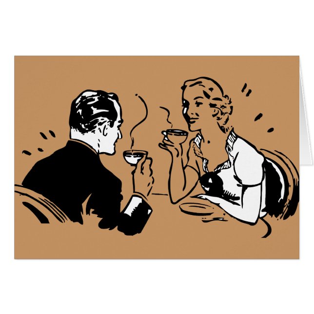 Artsy Coffee Date (Voorkant Horizontaal)