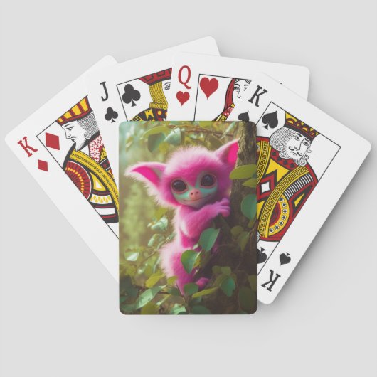 Artsy Creature Pokerkaarten (Achterkant)