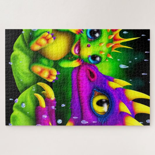 Artsy Creatures Legpuzzel (Horizontaal)