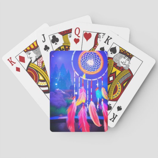 Artsy Dream Catcher Pokerkaarten (Achterkant)