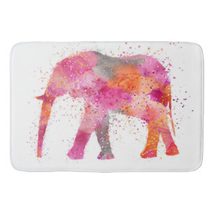 Artsy Elephant Badmat