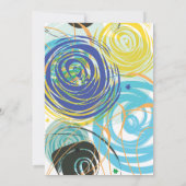 ARTSY FARTSY Bar Bat mitzvah Invitation (Dos)