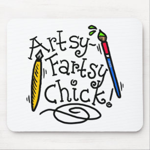 Artsy-Fartsy Chick Muismat