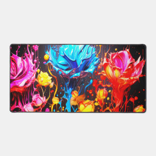 Artsy Flowers Bureaumat