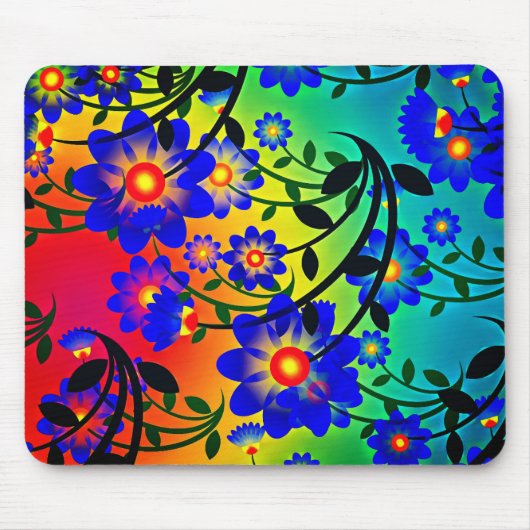 Artsy Flowers Muismat (Voorkant)