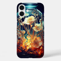 Artsy Flowers telefoonhoesje