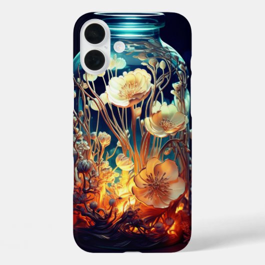 Artsy Flowers telefoonhoesje Case-Mate iPhone Case (Achterkant)