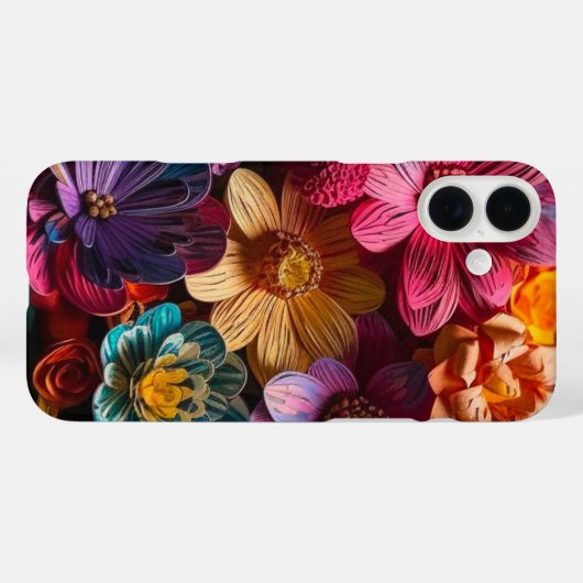 Artsy Flowers telefoonhoesje Case-Mate iPhone Case (Achterkant (horizontaal))