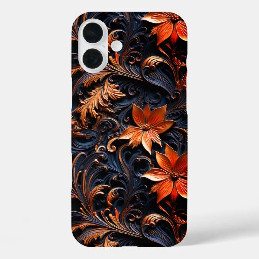 Artsy Flowers telefoonhoesje Case-Mate iPhone Case (Achterkant)