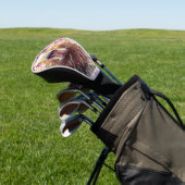 Artsy Fun Capybara Golf Head Hoesje Golfheadcover (Insitu)