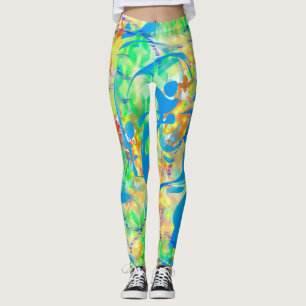 Artsy Galore CBDOilPrinses Leggings