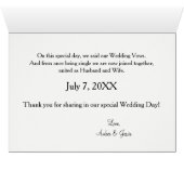 Artsy Gouache Waterverf Wedding Table Number (Binnen Horizontaal (Onder))