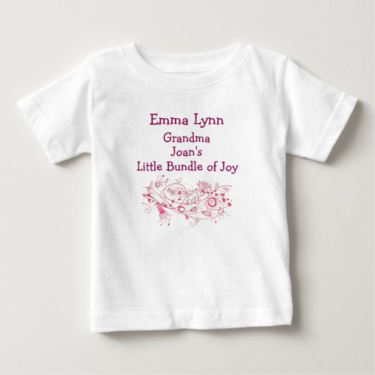 Artsy Grandma's Little Bundle of Joy Personalize (Voorkant)