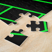 Artsy Green Design Puzzle (Côté)