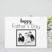 Artsy Happy Fête des pères Carte photo (Debout devant)