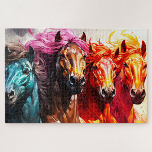 Artsy Horse Legpuzzel