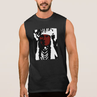 Artsy Indian Chief Sleeveless T-Shirt