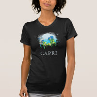 *~* Artsy ITALIA CAPRI Italiaanse T-Shirt Island