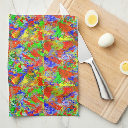 Artsy Kitchen-handdoeken Theedoek (Quarter Fold)