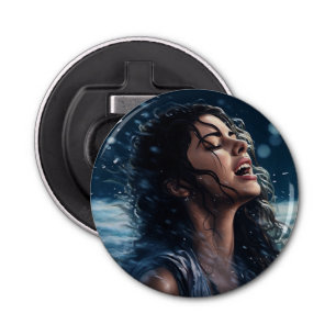 Artsy Lady Button Flesopener