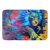 Artsy Lion Badmat (Voorkant)