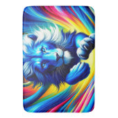Artsy Lion Badmat (Voorkant Verticaal)