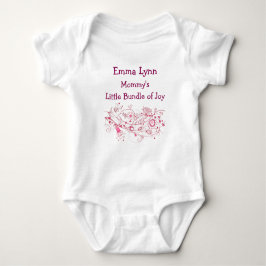 Artsy mama's kleine bundel van Joy personaliseer j Romper