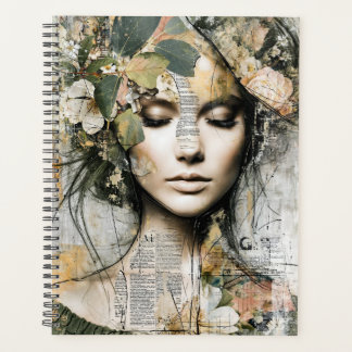 Artsy Meisje Botanische dame Planner