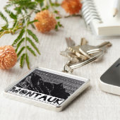 artsy montauk sleutelhanger (Zijkant)