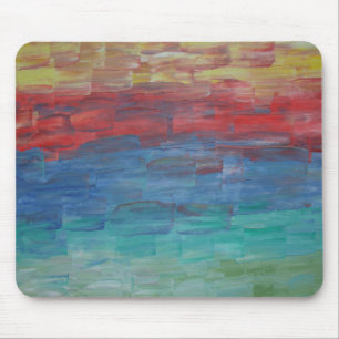 Artsy Muismat Sunset Over Lake