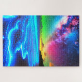 Artsy Ocean Scene Legpuzzel (Horizontaal)