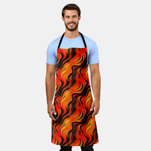 Artsy Pattern Schort (Gedragen)