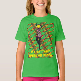 Artsy Pizza Robot Schattige T-shirt
