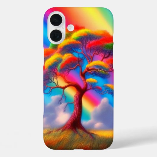 Artsy Rainbow Tree Case-Mate iPhone Case (Achterkant)