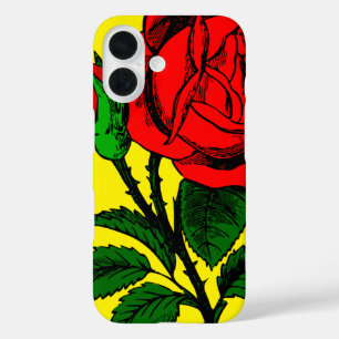 Artsy Roos telefoonhoesje iPhone 16 Hoesje