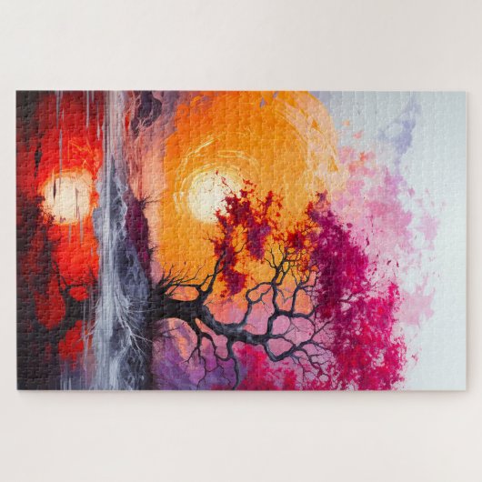 Artsy Scenery Legpuzzel (Horizontaal)