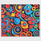 Artsy Shapes Design Cadeaupapier (Vlak)