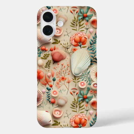 Artsy Shells telefoonhoesje Case-Mate iPhone Case (Achterkant)