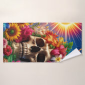 Artsy Skull (Serviette de bain)