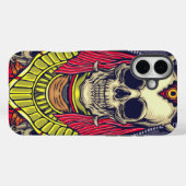 Artsy Skull Telefoonhoesje Case-Mate iPhone Case (Achterkant (horizontaal))