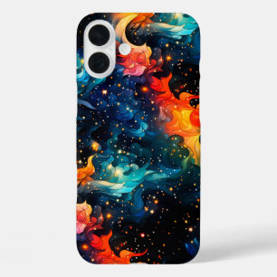 Artsy Space Design telefoonhoesje iPhone 16 Plus Hoesje