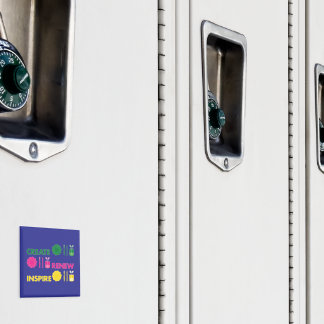 Artsy Spring Knolling Magnet