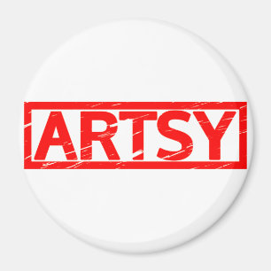 Artsy Stamp Magneet