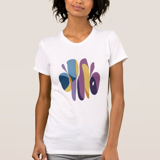 artsy sticker t-shirt (Voorkant)