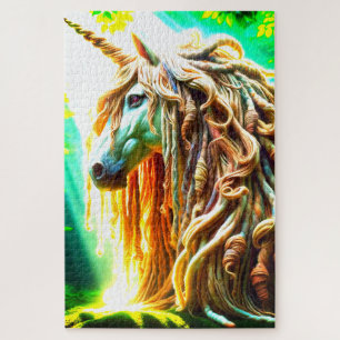 Artsy Unicorn Legpuzzel