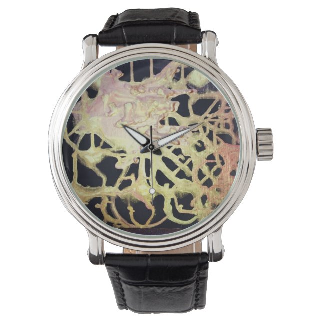 Artsy Unisex horloge (Voorkant)