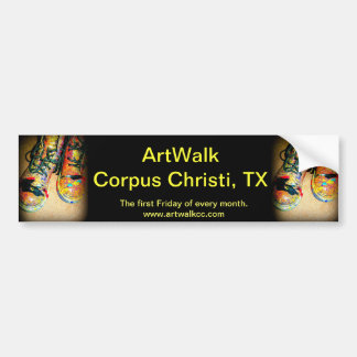 ArtWalk Corpus Christi, TX Bumpersticker