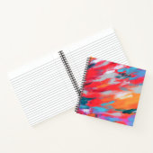 Artwork Acrylique Palette Abstraite | Carnet (Intérieur)