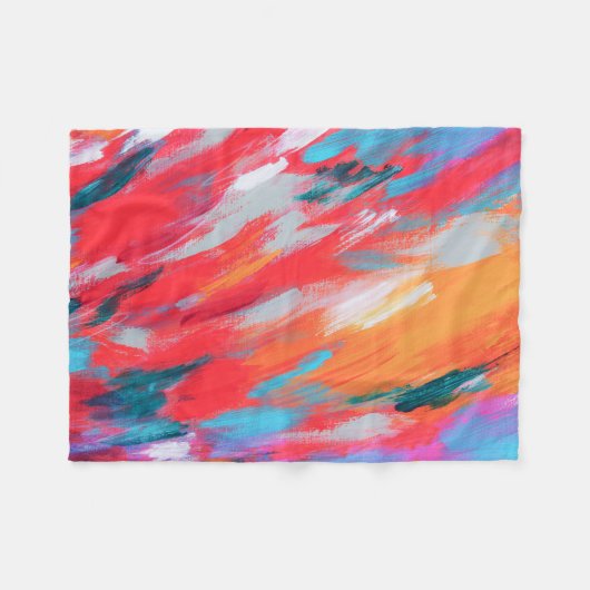 Artwork Acrylique Palette Abstraite | Couverture P (Devant (Horizontal))